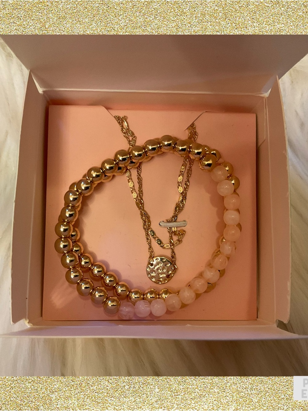 Lily Sky Avery 4-Piece Bracelet & Necklace Set - New in Box